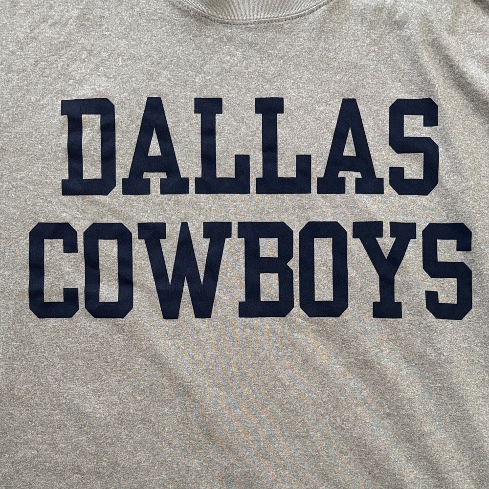 NFL Nike Dri Fit Dallas Cowboys Gray Tee - Picture 2 of 6